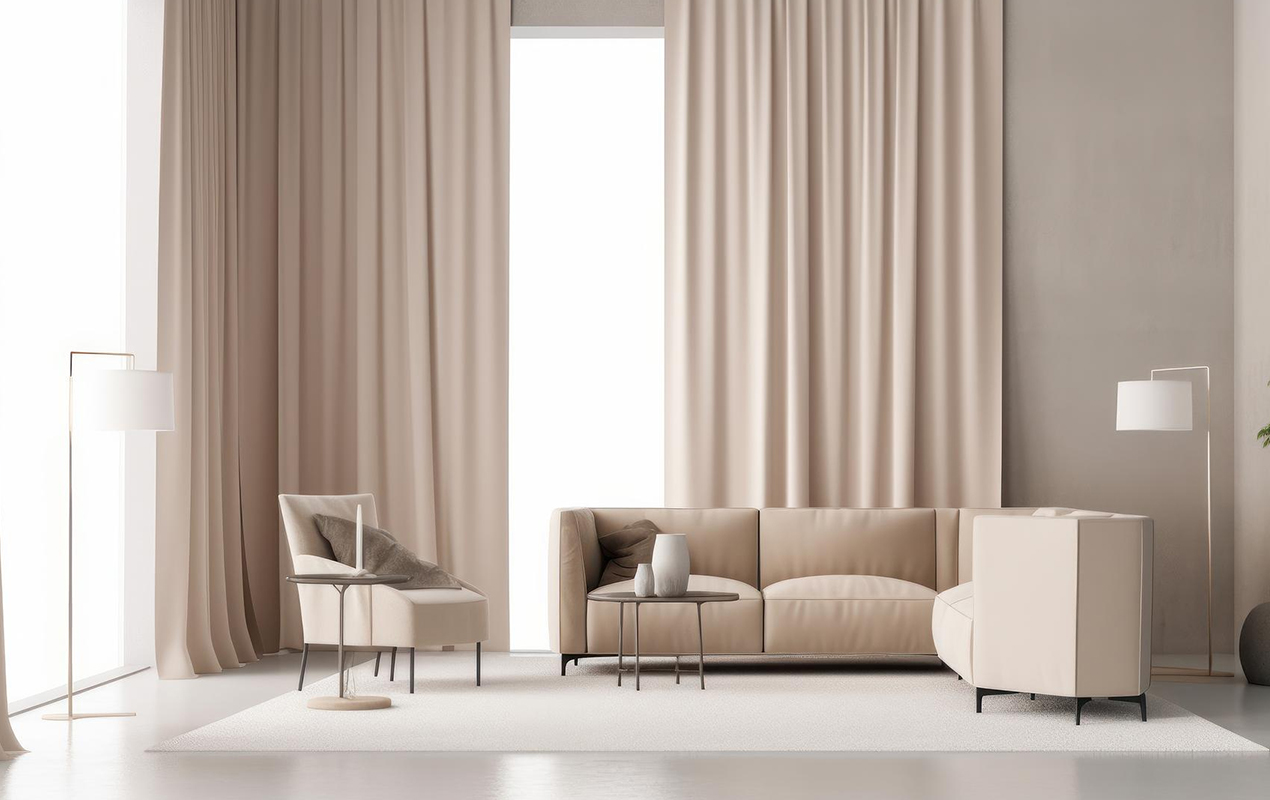 Modern Living Room Interior Design Illustration Ai Generativexd 
