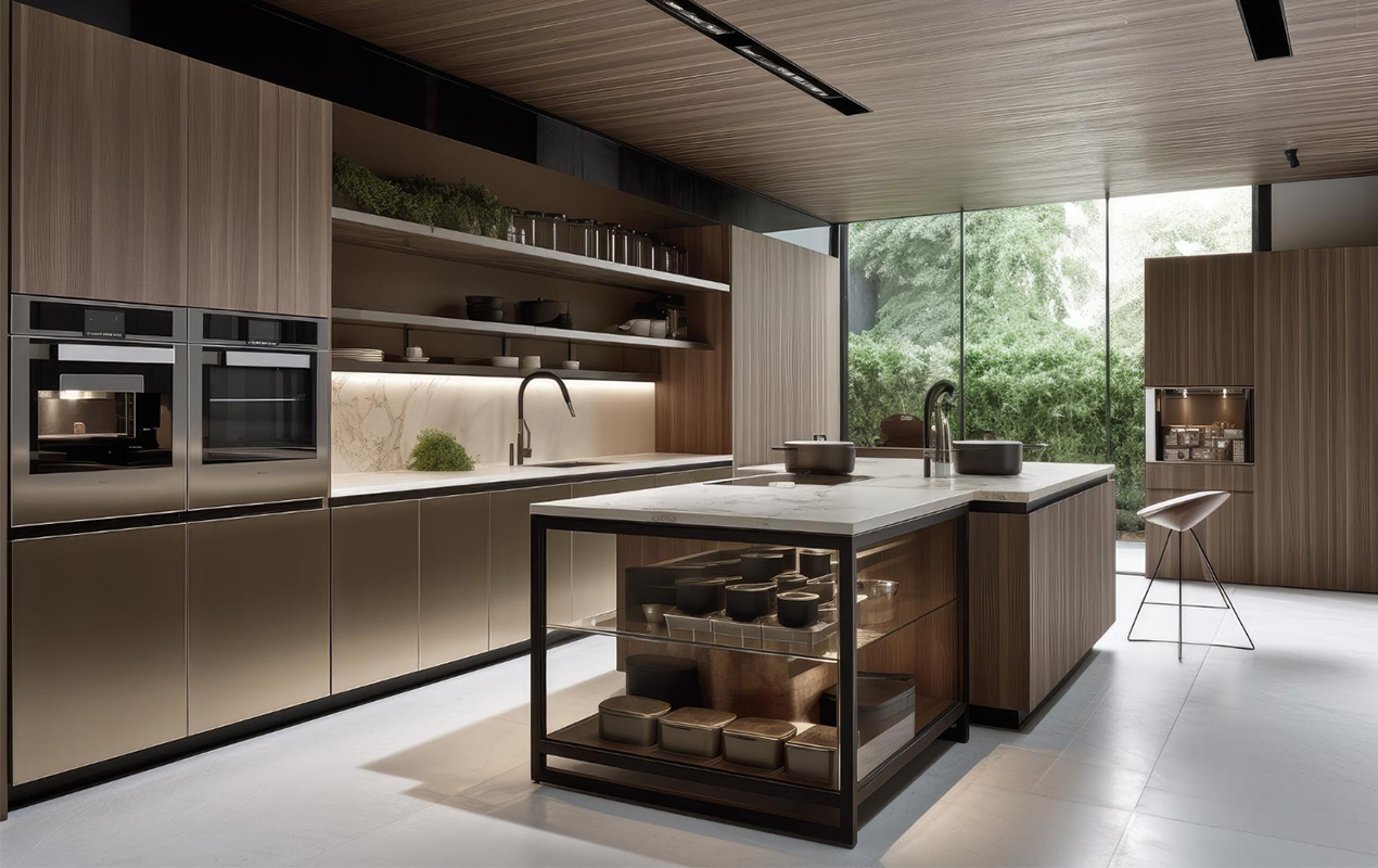 21 L-Shaped Kitchens With Islands That Are Functional and Stylish