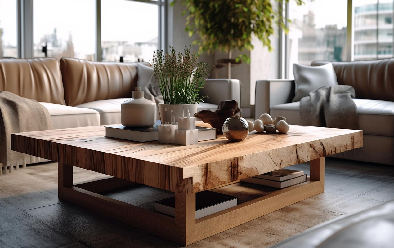 Buy Level Engineered Wood Coffee Table Online at Best prices