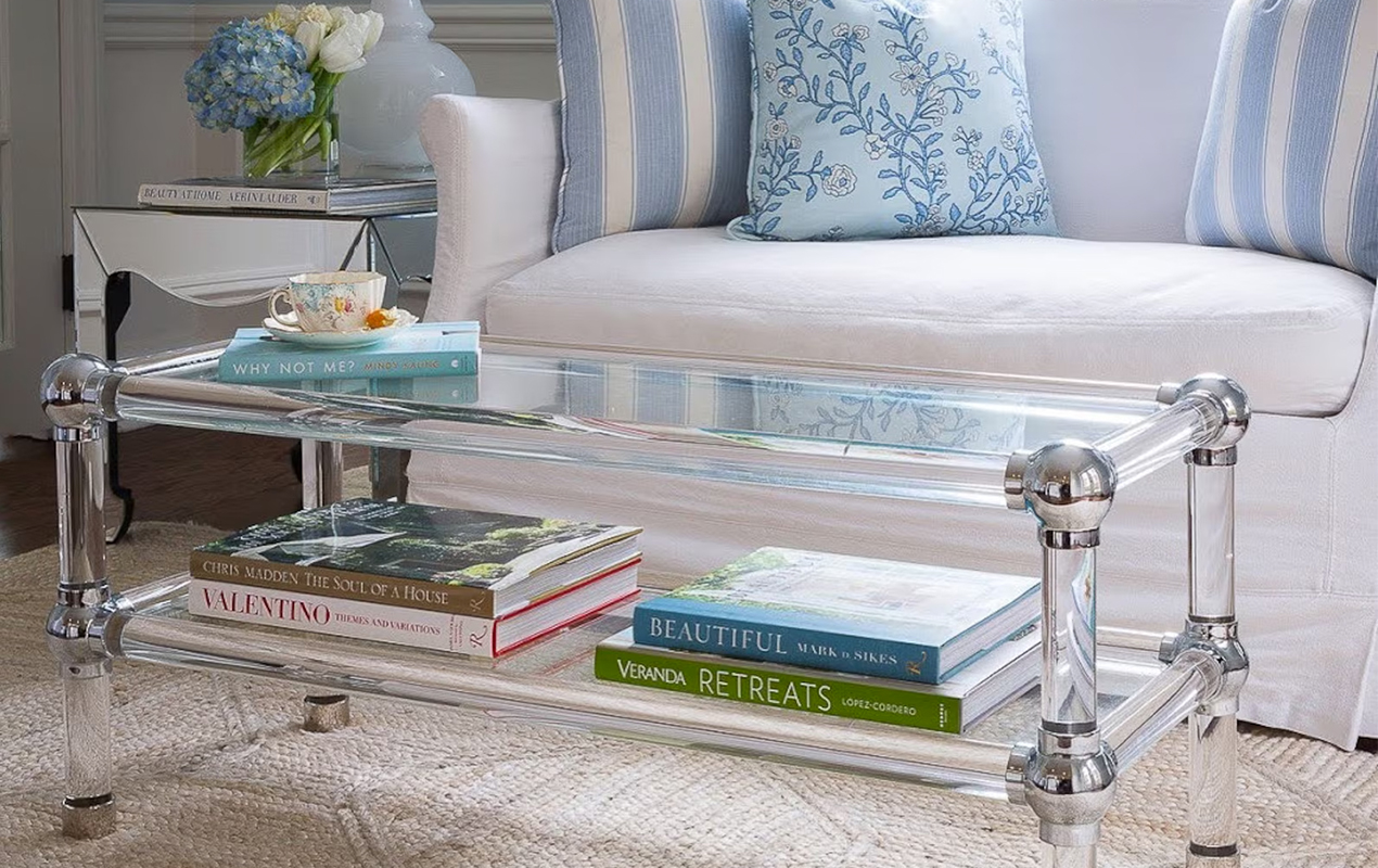 The Handmade Lucite Coffee Table