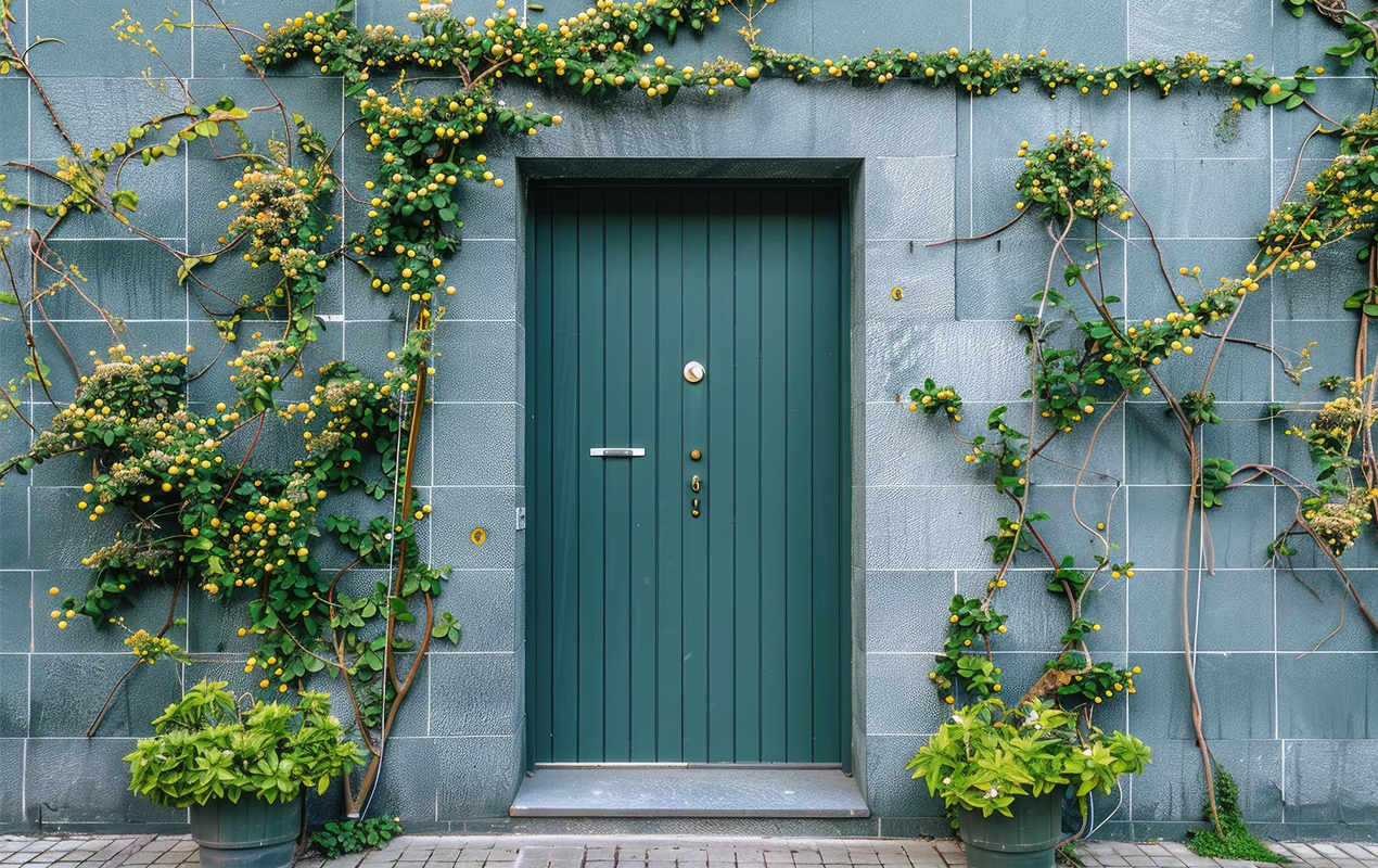 Sage Green Composite doors