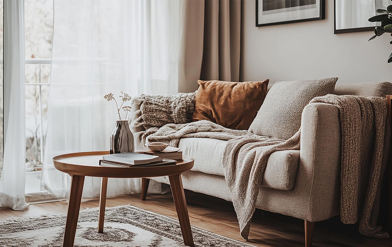 Small apartment when to use a round coffee table