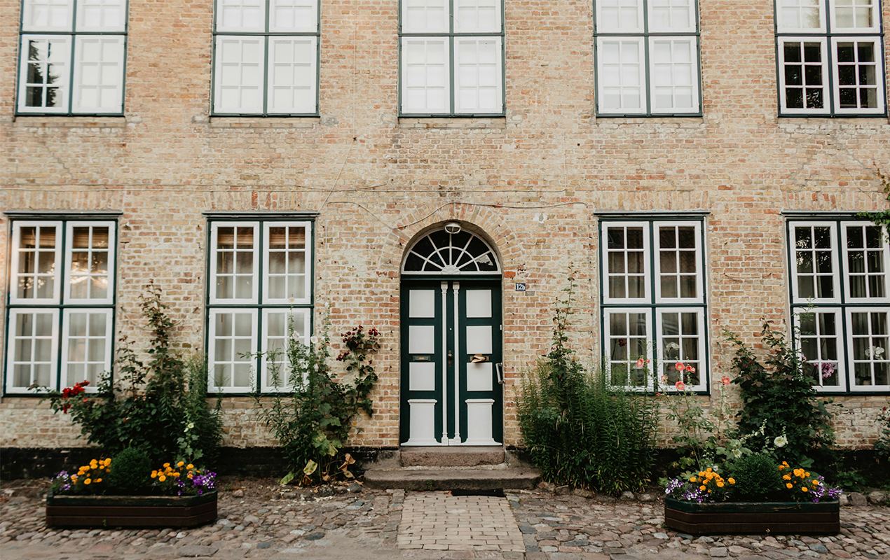 double exterior doors