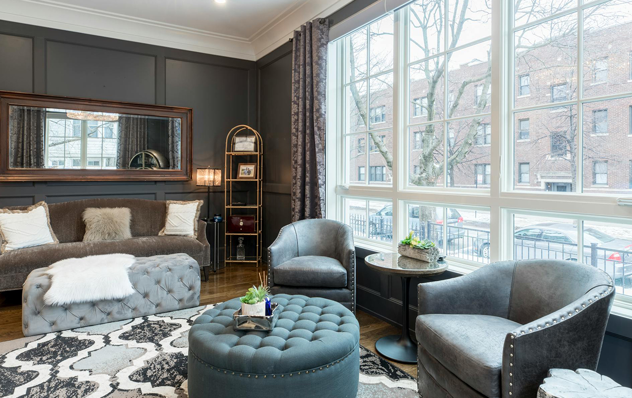 Classic living room interior