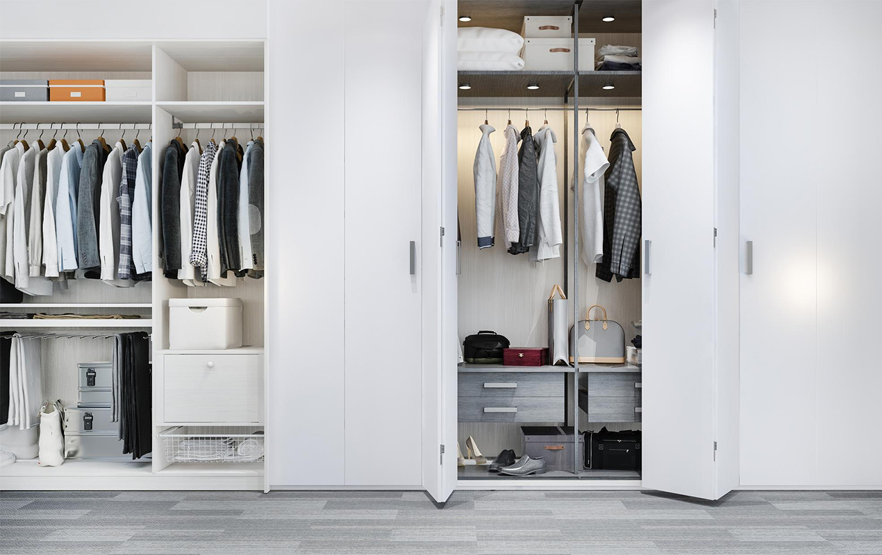 the Perfect Bedroom Closet