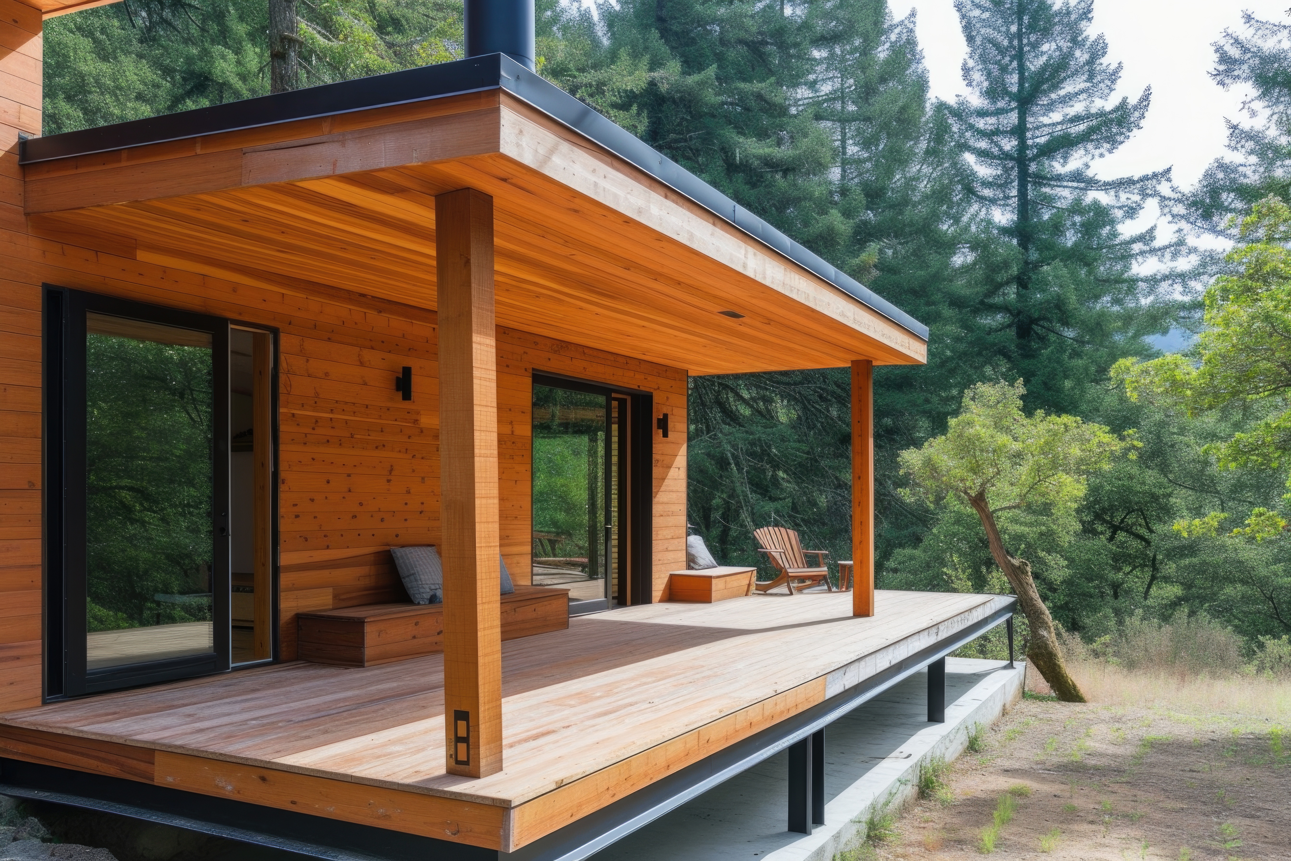 Cabin with a Garden Room